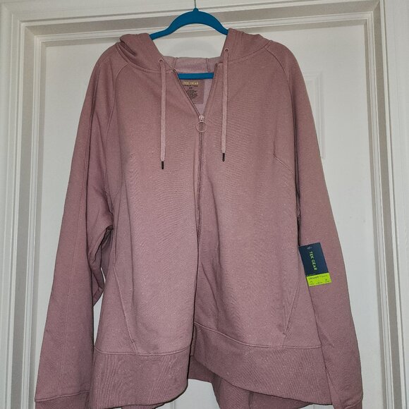 New Never Worn Tek Gear Jacket with Hood - Picture 1 of 2